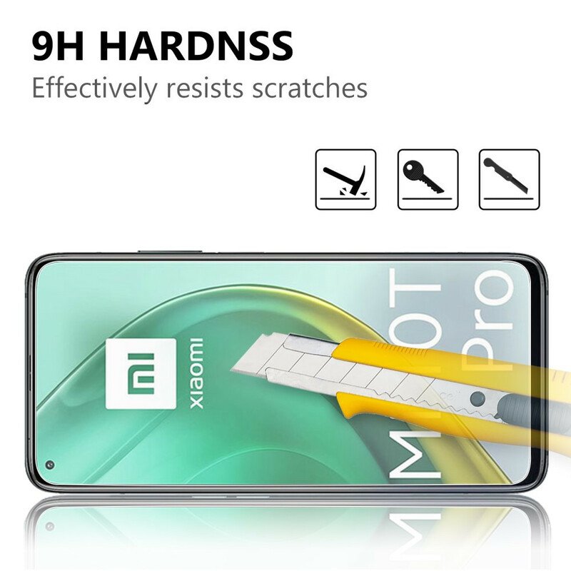 Arc Edge Tempered Glass Protection För Xiaomi Mi 10T / 10T Pro-Skärm