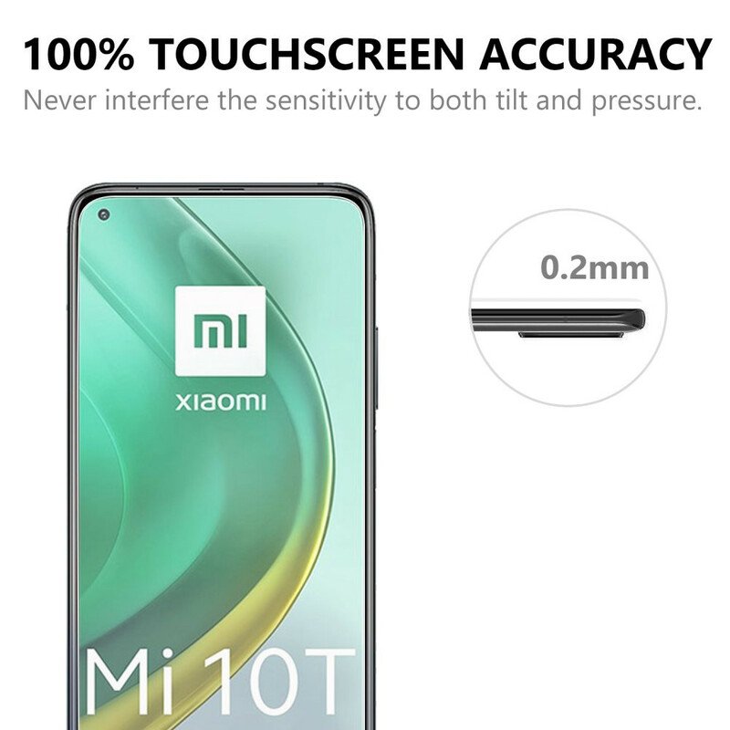 Arc Edge Tempered Glass Protection För Xiaomi Mi 10T / 10T Pro-Skärm