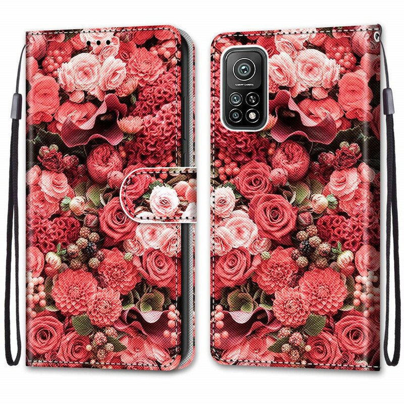 Fodral Xiaomi Mi 10T / 10T Pro Blommig Romantik