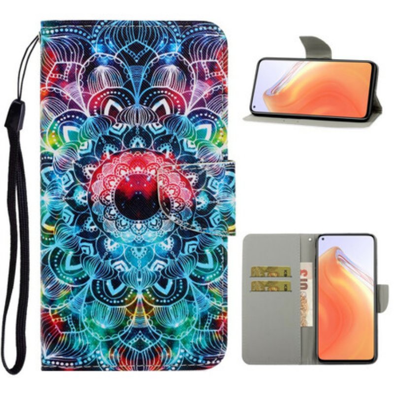 Fodral Xiaomi Mi 10T / 10T Pro Med Kedjar Flashig Strappy Mandala