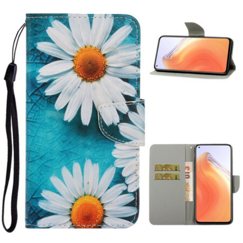 Fodral Xiaomi Mi 10T / 10T Pro Med Kedjar Thong Daisies