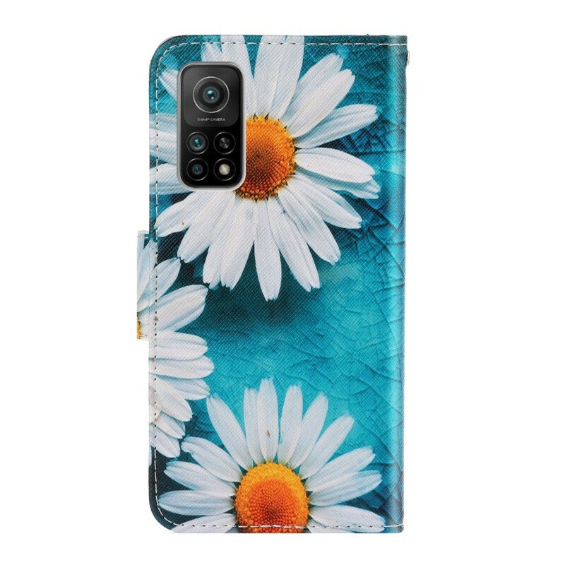 Fodral Xiaomi Mi 10T / 10T Pro Med Kedjar Thong Daisies