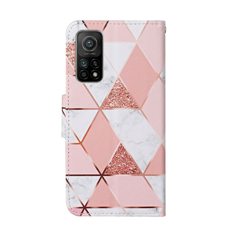 Fodral Xiaomi Mi 10T / 10T Pro Rosa Grafik