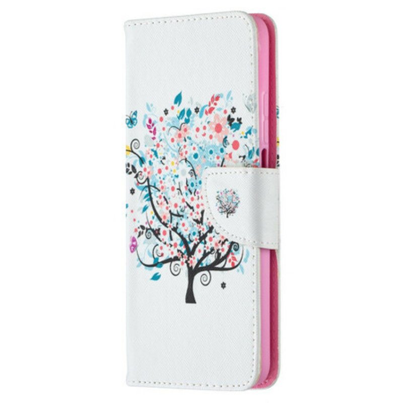 Folio-fodral Xiaomi Mi 10T / 10T Pro Blommande Träd