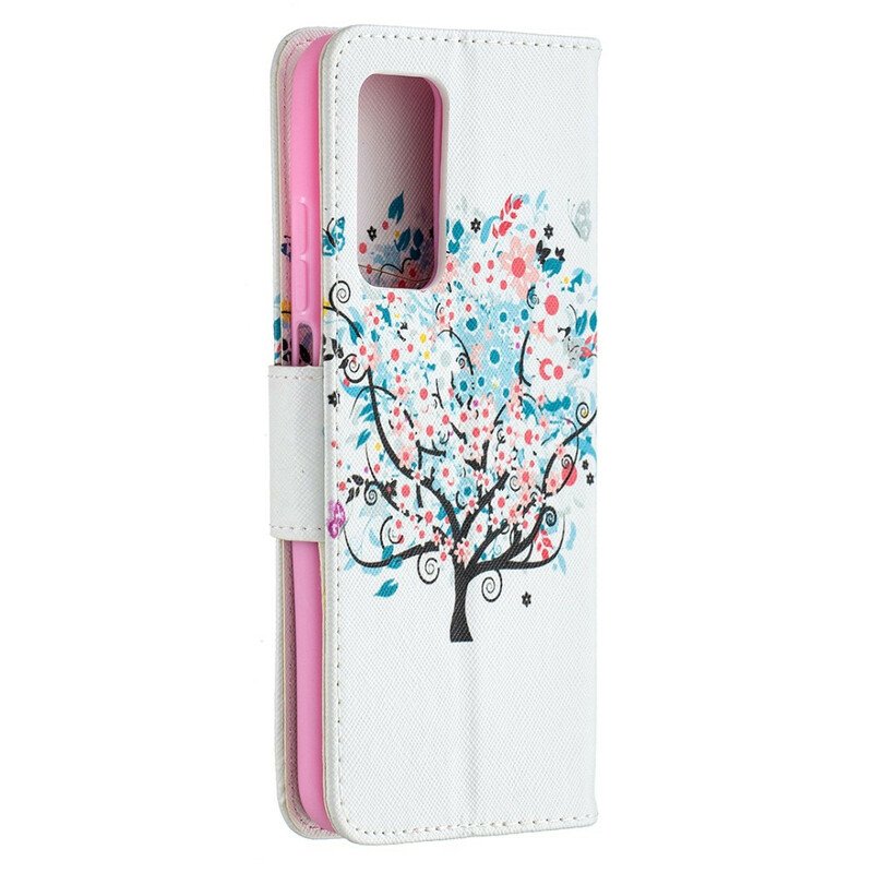 Folio-fodral Xiaomi Mi 10T / 10T Pro Blommande Träd