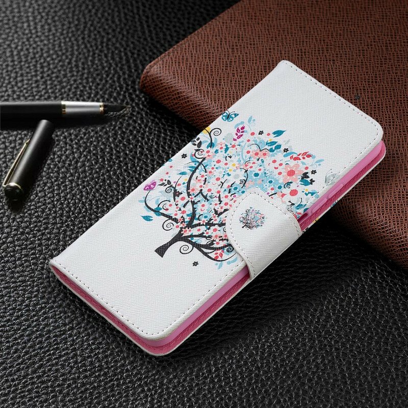 Folio-fodral Xiaomi Mi 10T / 10T Pro Blommande Träd