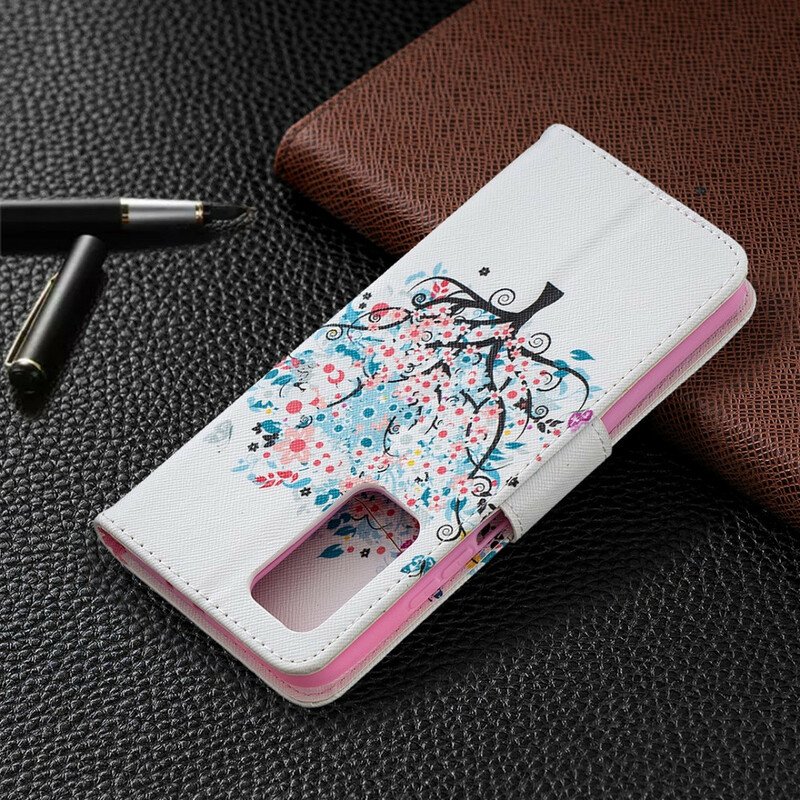 Folio-fodral Xiaomi Mi 10T / 10T Pro Blommande Träd