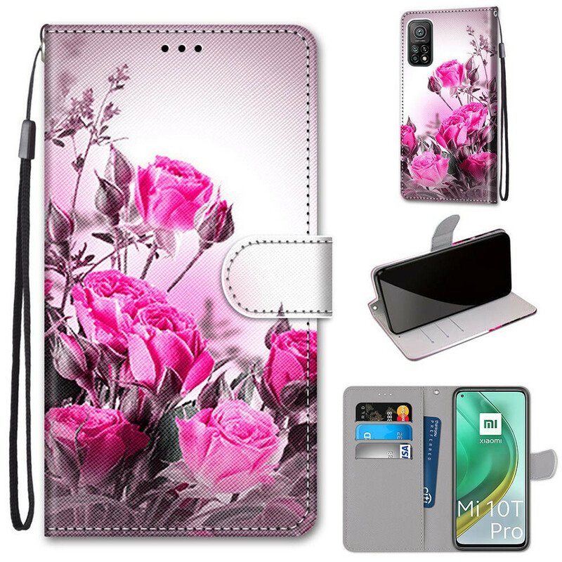 Folio-fodral Xiaomi Mi 10T / 10T Pro Magiska Blommor