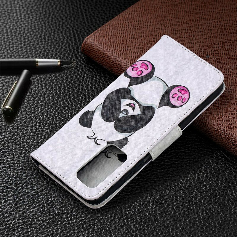 Läderfodral Xiaomi Mi 10T / 10T Pro Panda Kul