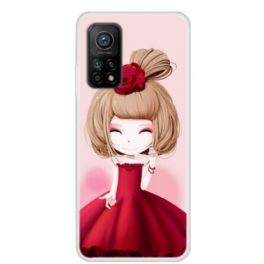 Mobilskal Xiaomi Mi 10T / 10T Pro Manga Lady