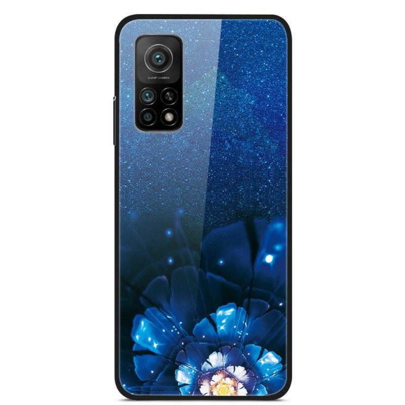 Skal Xiaomi Mi 10T / 10T Pro Fancy Flowers Härdat Glas