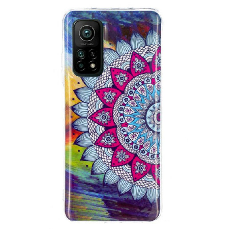 Skal Xiaomi Mi 10T / 10T Pro Fluorescerande Färgglada Mandala