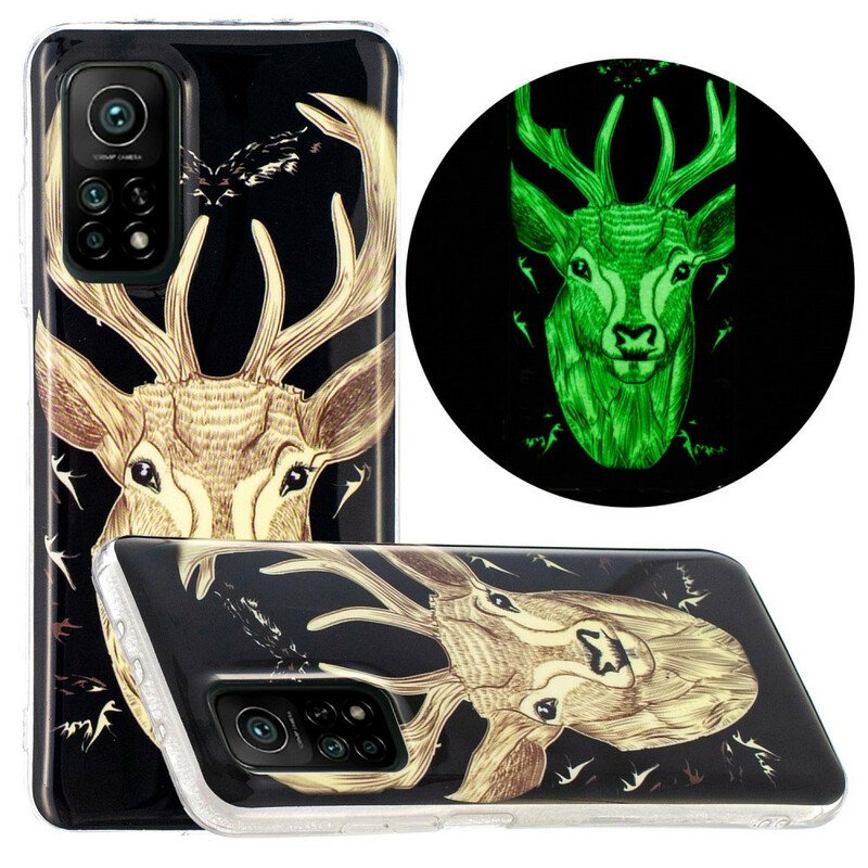 Skal Xiaomi Mi 10T / 10T Pro Fluorescerande Majestic Deer