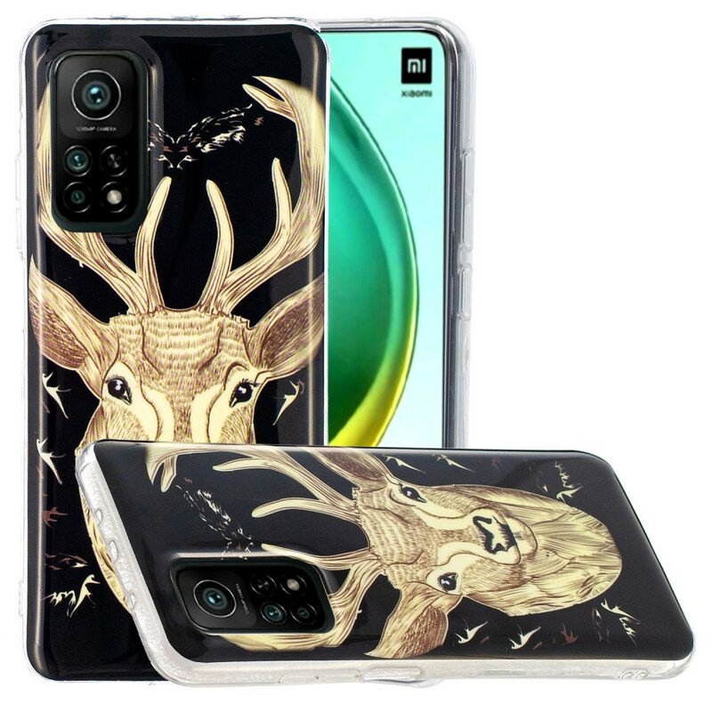 Skal Xiaomi Mi 10T / 10T Pro Fluorescerande Majestic Deer