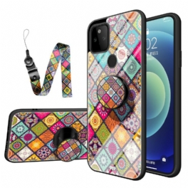 Skal Google Pixel 5A Patchwork Magnetisk Hållare