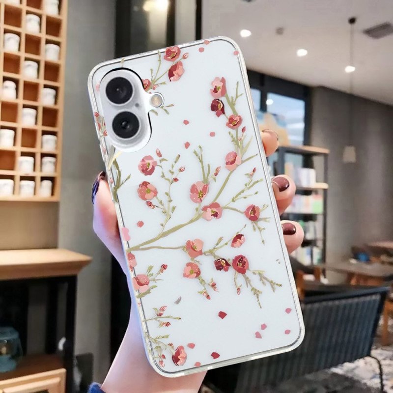 Skal iPhone 16 Plus Blommor