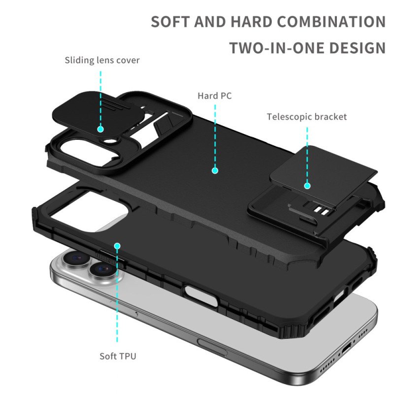 Skal iPhone 16 Plus Telefonfodral Kamerareglage Och Support