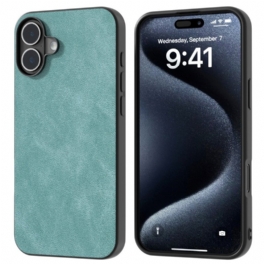 Skal iPhone 16 Plus Telefonfodral Läderstil