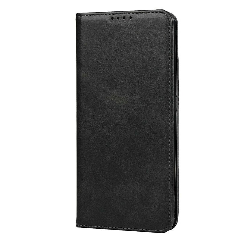 Folio-fodral Samsung Galaxy A80 / A90 Läderfodral Faux Lädersömmar