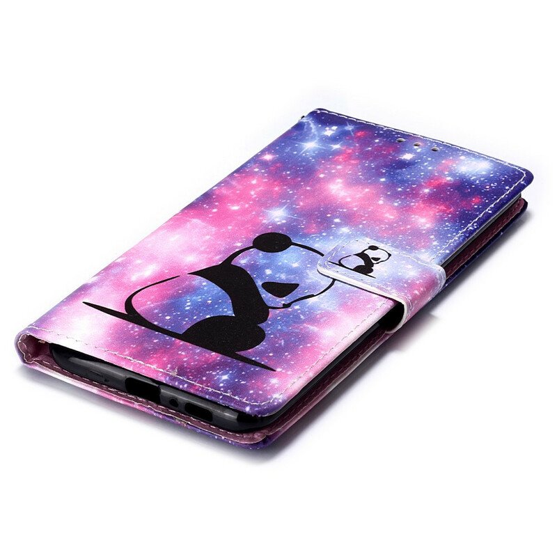 Folio-fodral Samsung Galaxy A80 / A90 Panda Galaxy