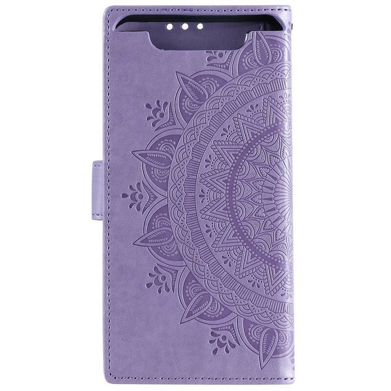 Folio-fodral Samsung Galaxy A80 / A90 Sol Mandala