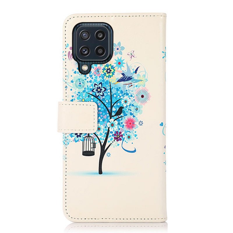 Fodral Samsung Galaxy M32 Blommande Träd