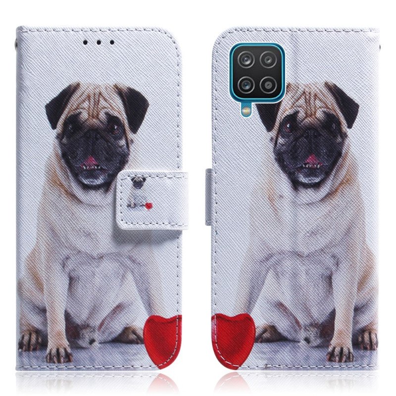 Fodral Samsung Galaxy M32 Mops Hund