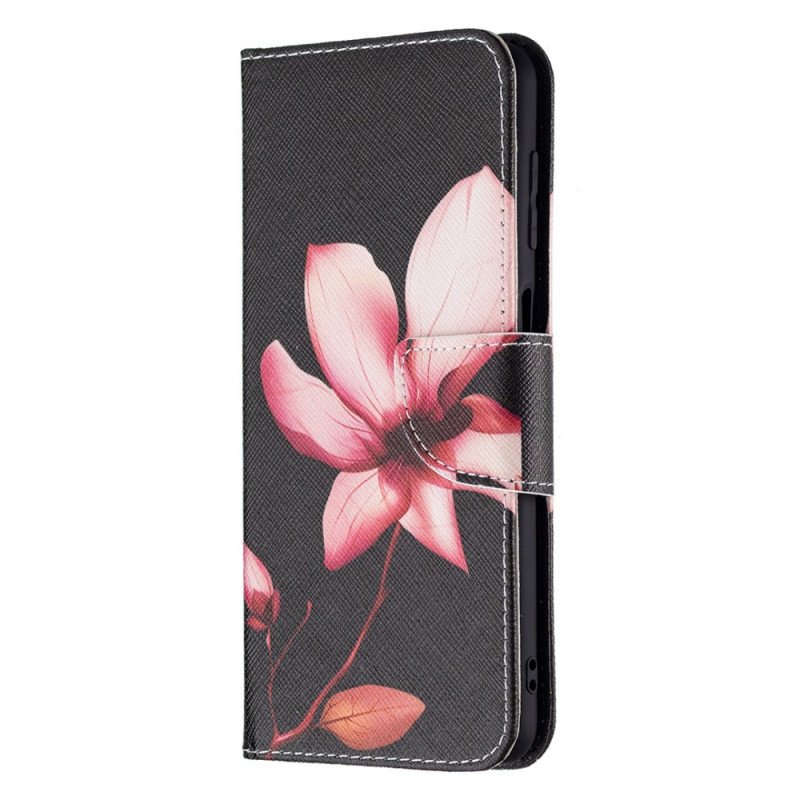 Fodral Samsung Galaxy M32 Rosa Blomma