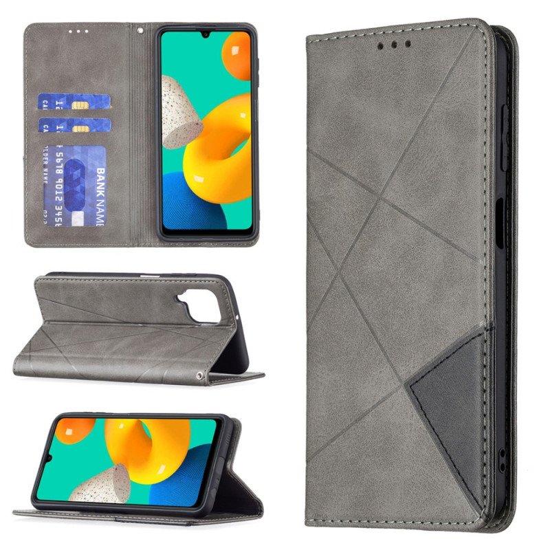 Folio-fodral Samsung Galaxy M32 Läderfodral Artist Stil