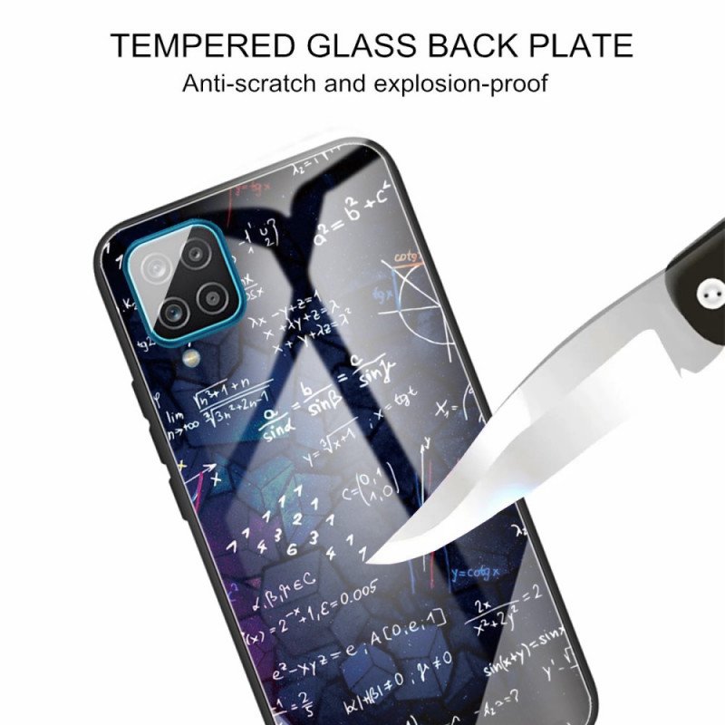 Mobilskal Samsung Galaxy M32 Matematiska Beräkningar Av Härdat Glas