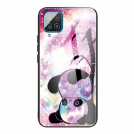 Mobilskal Samsung Galaxy M32 Panda Härdat Glas