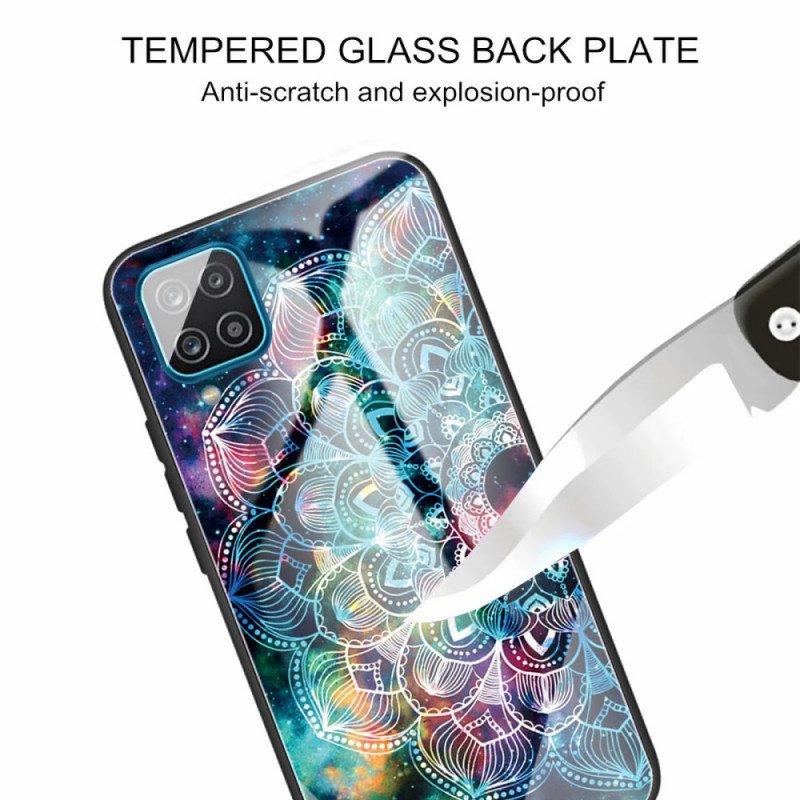 Skal Samsung Galaxy M32 Mandala Härdat Glas