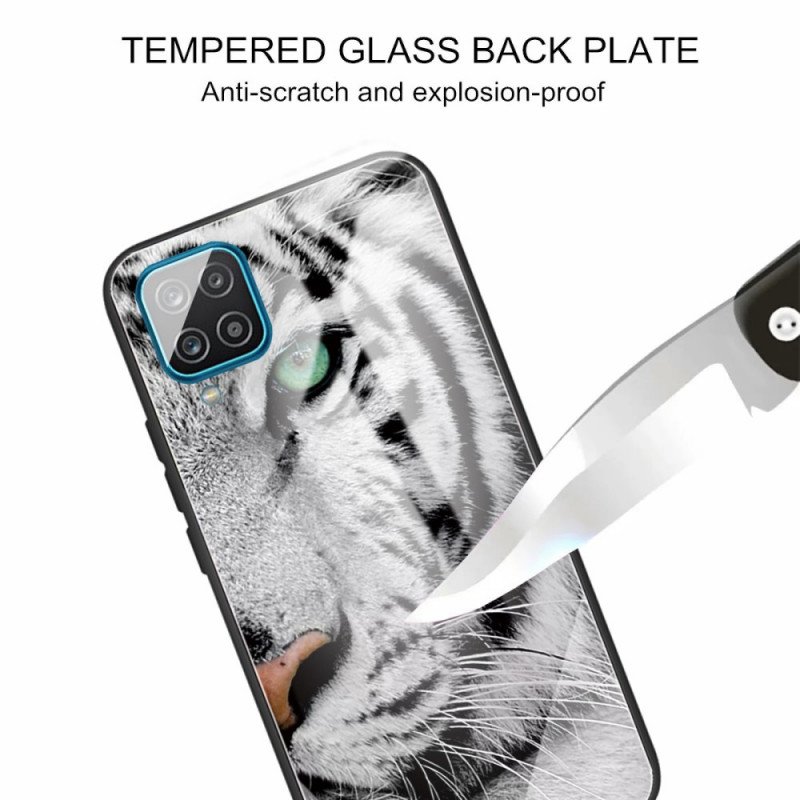 Skal Samsung Galaxy M32 Tiger Härdat Glas