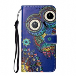 Folio-fodral Samsung Galaxy S21 Plus 5G Uggla I Mandala