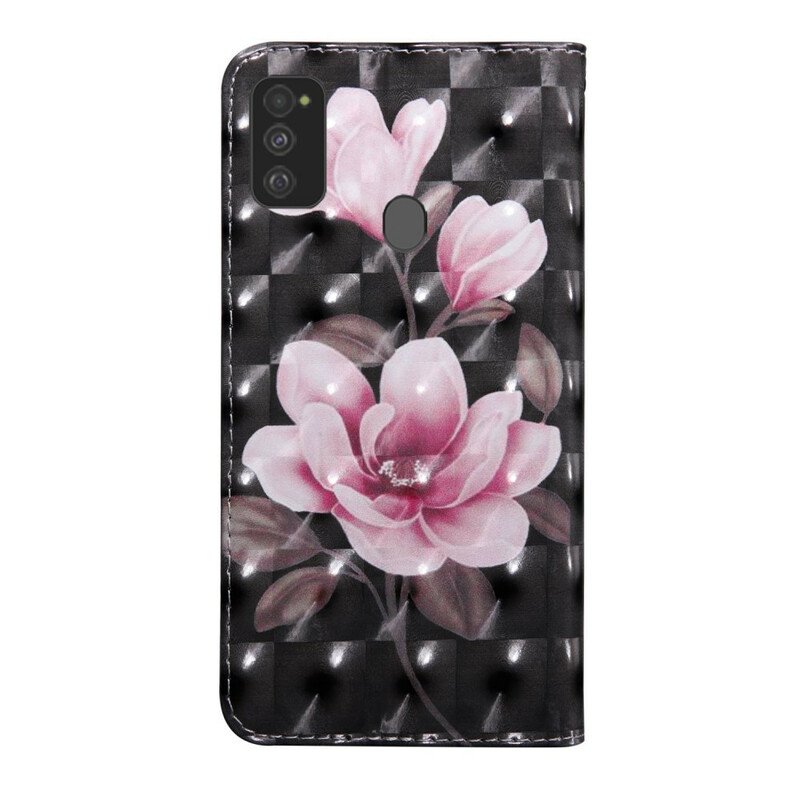 Fodral Samsung Galaxy M21 Blomma Blommor