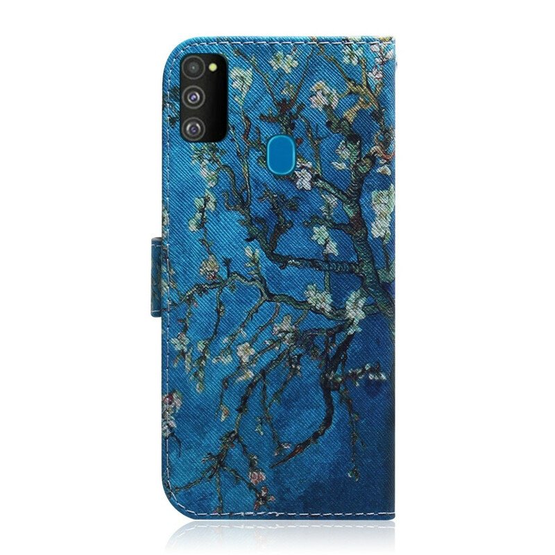 Fodral Samsung Galaxy M21 Blommande Trädgren