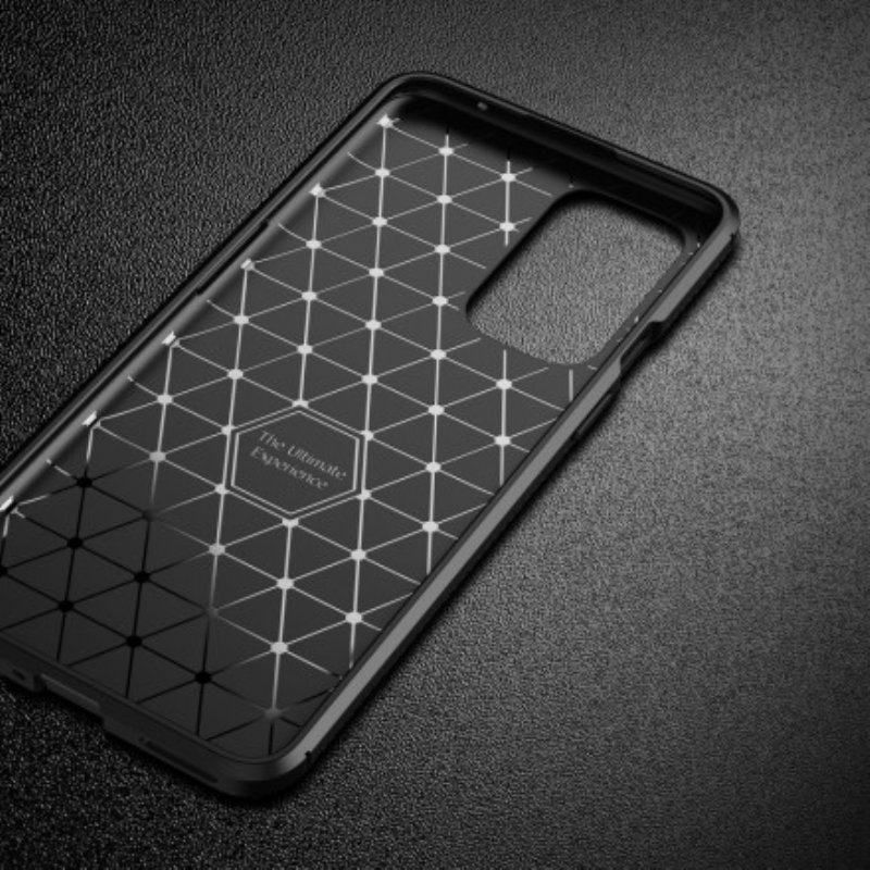 Skal OnePlus 9 Flexibel Kolfiberstruktur