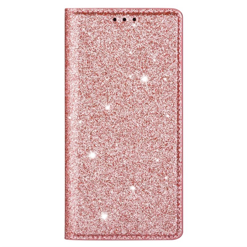 Folio-fodral iPhone 16 Pro Glitter