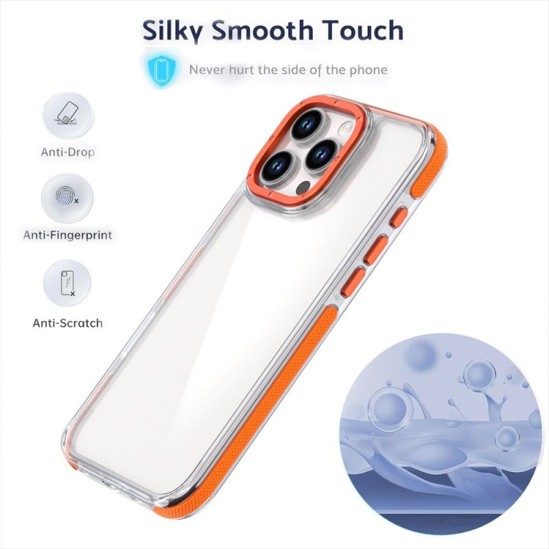 Skal iPhone 16 Pro Transparent Anti-drop