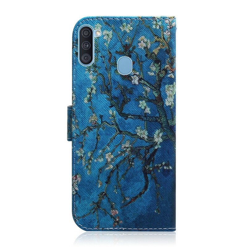 Fodral Samsung Galaxy M11 Blommande Trädgren