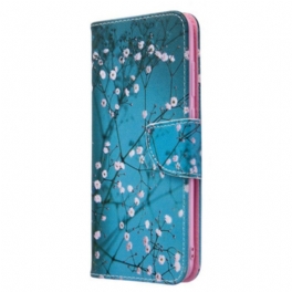 Folio-fodral Samsung Galaxy M11 Blommande Träd