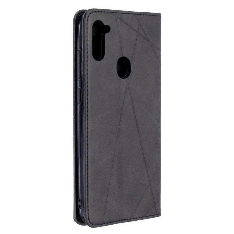 Folio-fodral Samsung Galaxy M11 Läderfodral Artist Stil