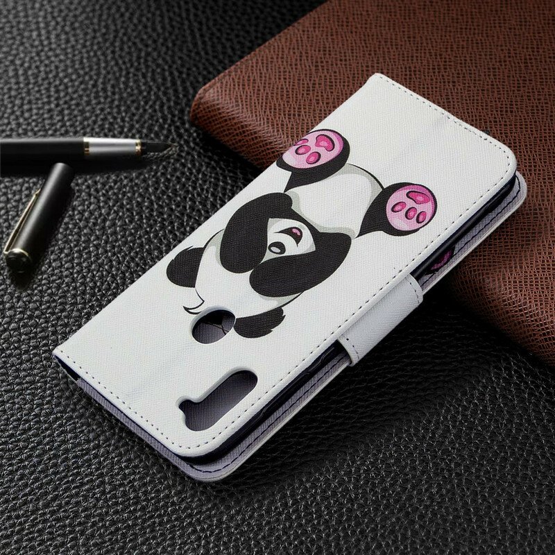 Folio-fodral Samsung Galaxy M11 Panda Kul