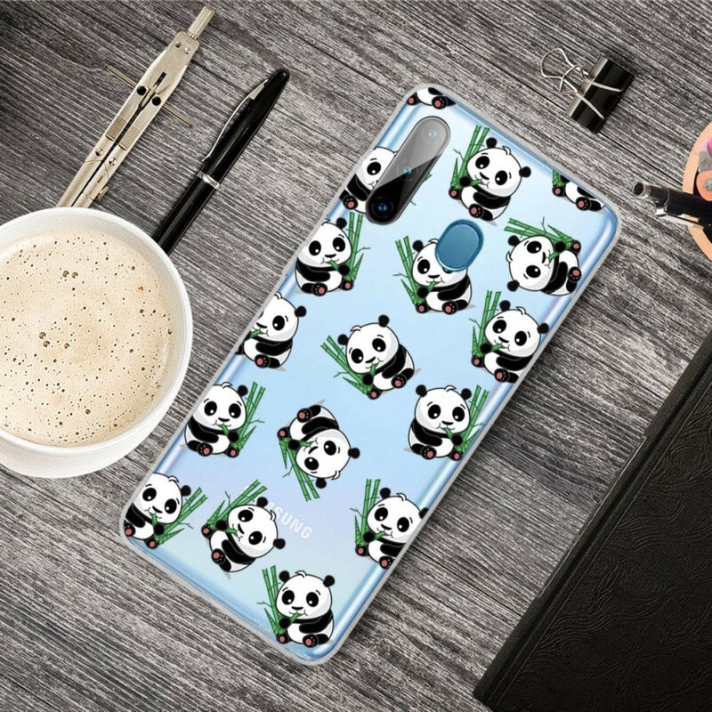 Skal Samsung Galaxy M11 Top Pandas Fun