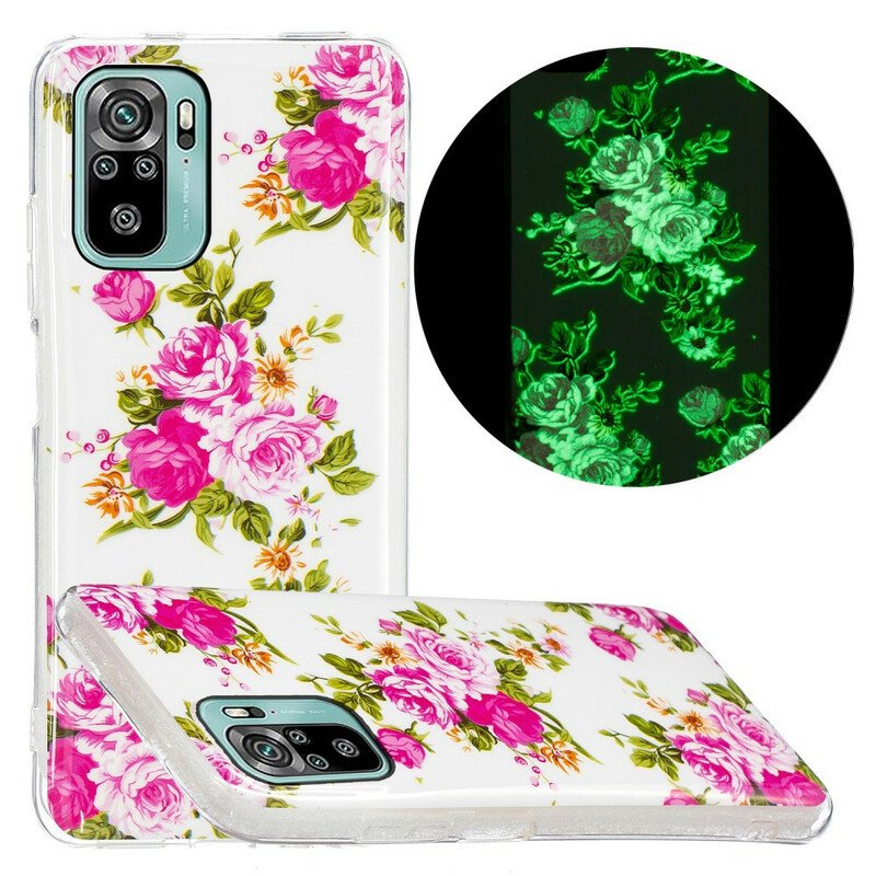 Skal Poco M5s Fluorescerande Liberty Flowers