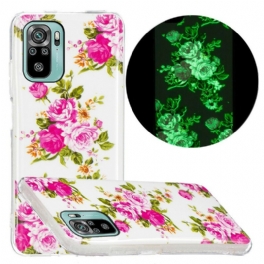 Skal Poco M5s Fluorescerande Liberty Flowers