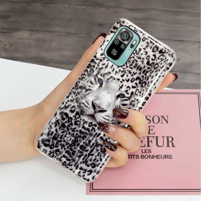 Skal Poco M5s Leopard Fluorescerande