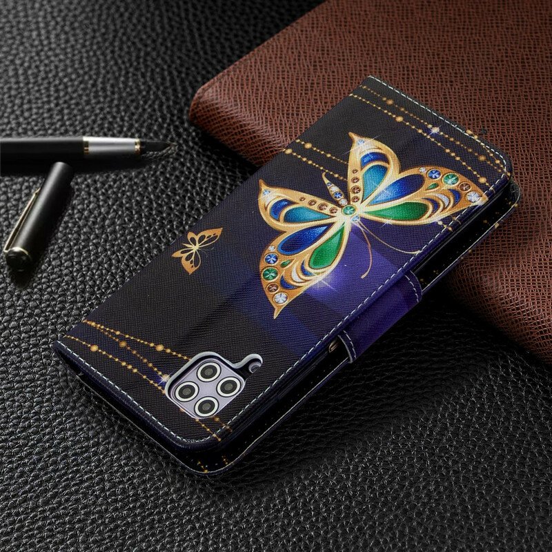 Fodral Huawei P40 Lite Butterflies Kings