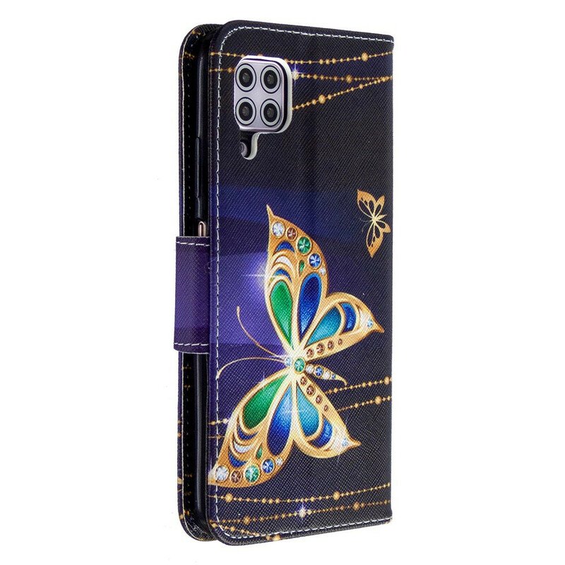 Fodral Huawei P40 Lite Butterflies Kings