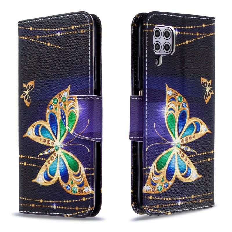 Fodral Huawei P40 Lite Butterflies Kings